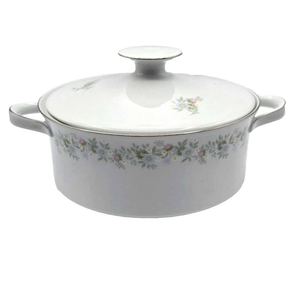 Johann Haviland Forever Spring Covered Serving Dish Handled Casserole with LID
